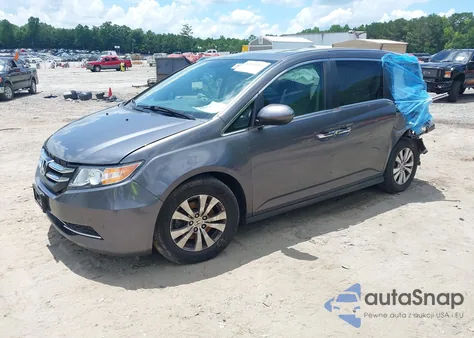 2015 Honda Odyssey Ex-L из США, поврежденный, VIN 5FNRL5H65FB013602